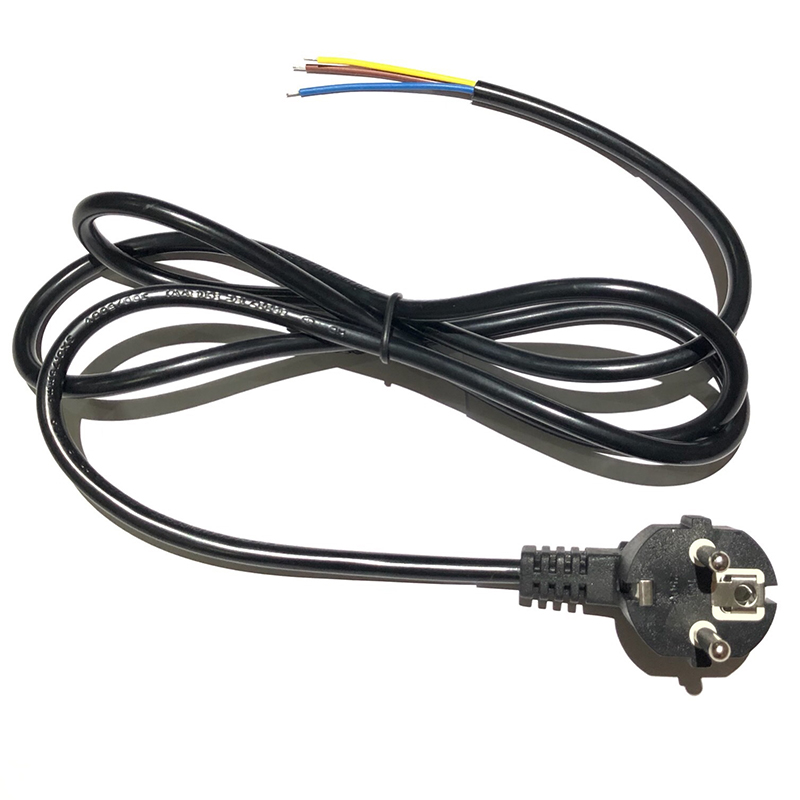 歐標三芯單頭電源線